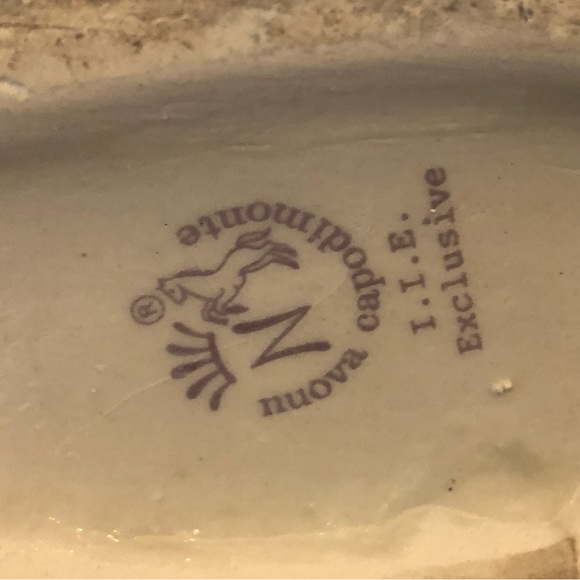 Capidimonte Baonu I.I.E. Exclusive Porcelain Bouquet Delicate EUC Vintage - Picture 11 of 13